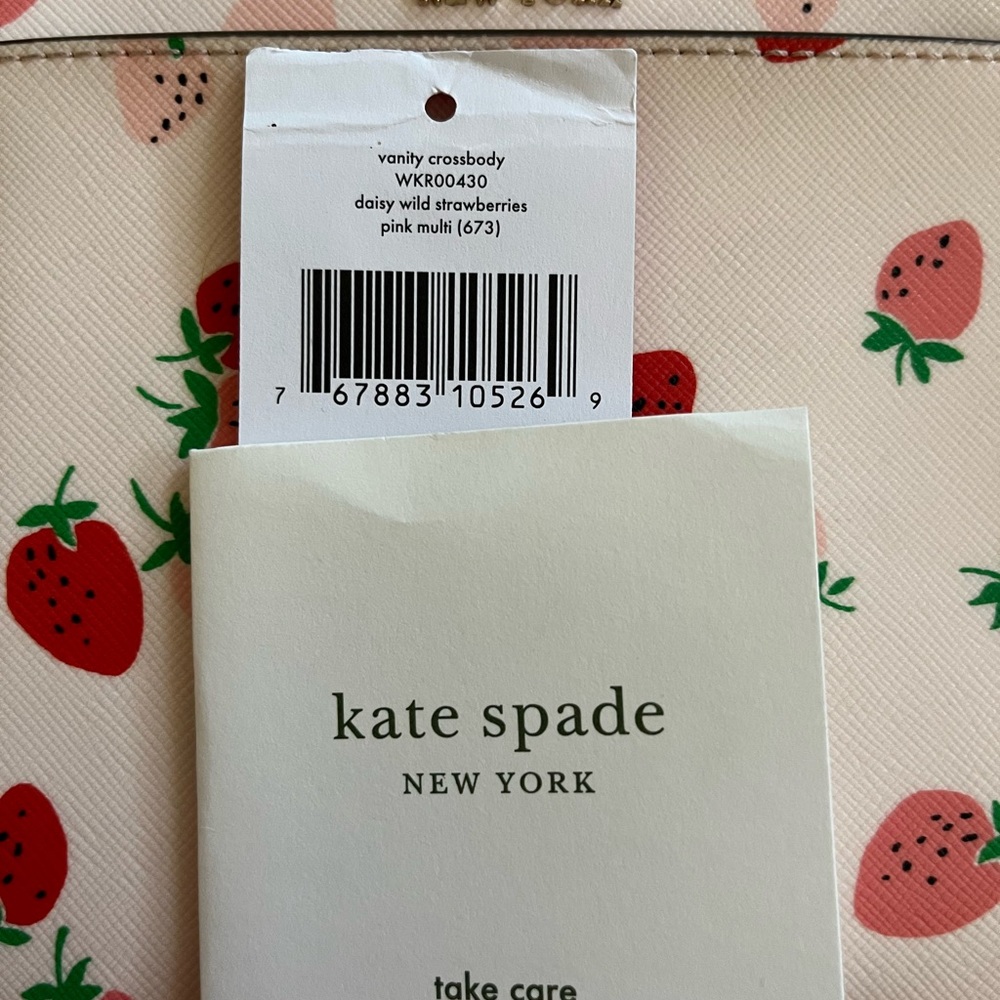 Kate Spade Strawberry Daisy Crossbody Bag With Strawb… Gem
